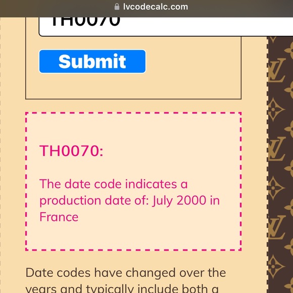 TH0070 Year 2000 Louis Vuitton bag - Picture 11 of 11